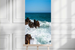 Rocks And Sea